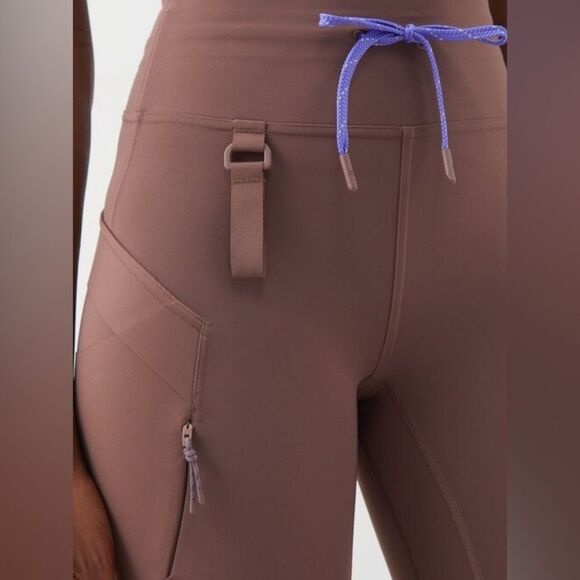 Lululemon Cargo SHR Hiking Short 8"- Dark Oxide Hike High-rise SZ 2 NWT - Picture 5 of 10